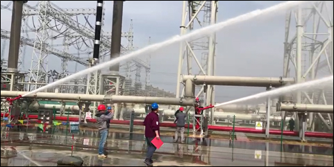 拉斯维加斯网站科技开创建成电网史上大规模消防炮群的安全保险 拉斯维加斯网站科技开创建成电网史上大规模消防炮群的安全保险