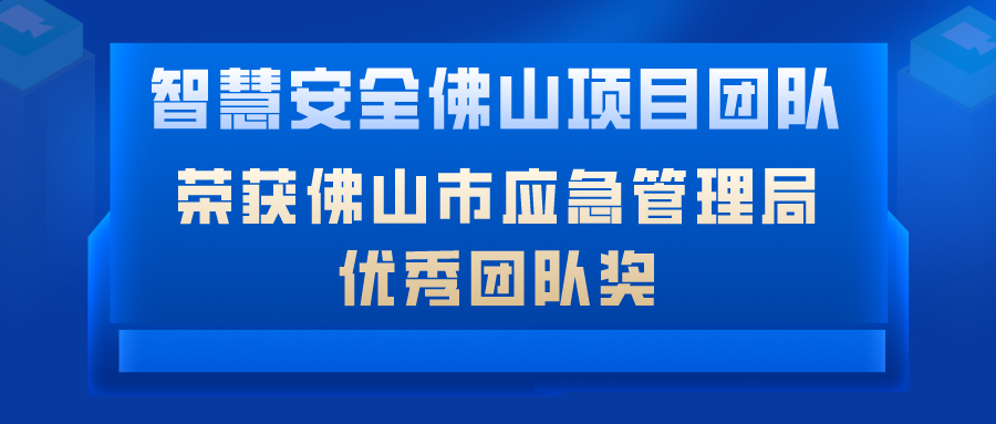 致敬|智慧安全拉萨项目团队荣获拉萨市应急治理局 优良团队奖